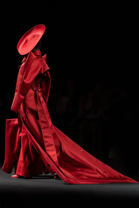 Look N°6 from Robert Wun Autumn/Winter 2025-2026 Couture Collection