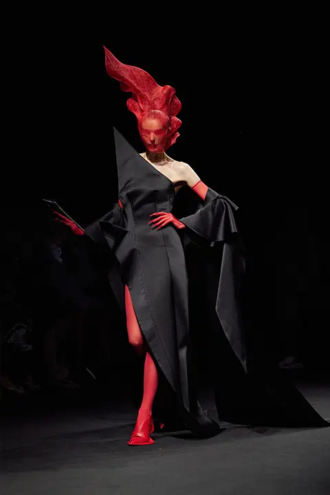 Look N°7 from Robert Wun Autumn/Winter 2025-2026 Couture Collection