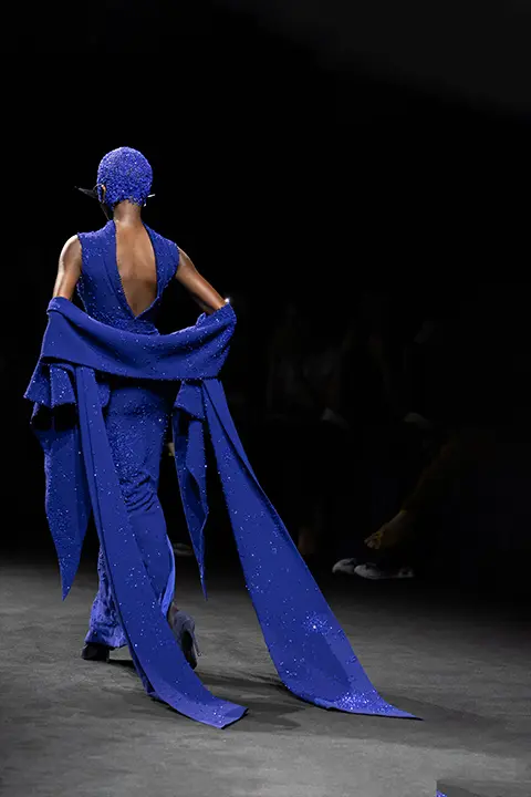 Look N°20 from Robert Wun Autumn/Winter 2025-2026 Couture Collection