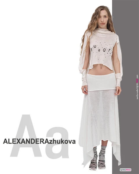 Craftsmanship and handcrafted detail from Alexandra Zhukova SS27 — Play Act II.