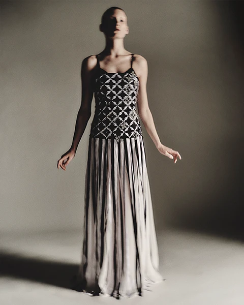 View of Look N°4 from byFANG Couture Fall/Winter 2026–2027
