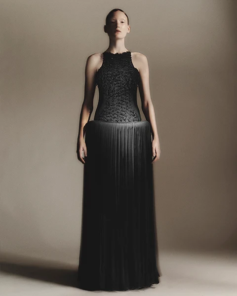 View of Look N°5 from byFANG Couture Fall/Winter 2026–2027