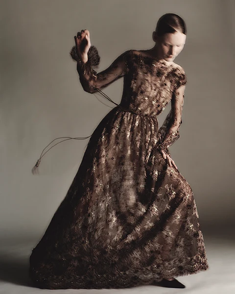 View of Look N°9 from byFANG Couture Fall/Winter 2026–2027