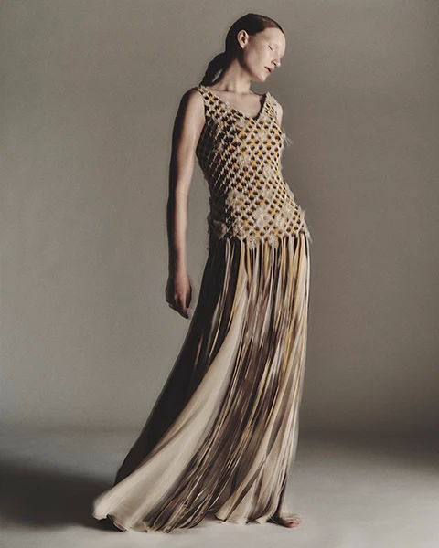 View of Look N°10 from byFANG Couture Fall/Winter 2026–2027