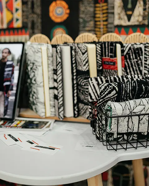 Editorial slide from Woven Stories — Darí Textil 2026 by Darya Pronyushkina.