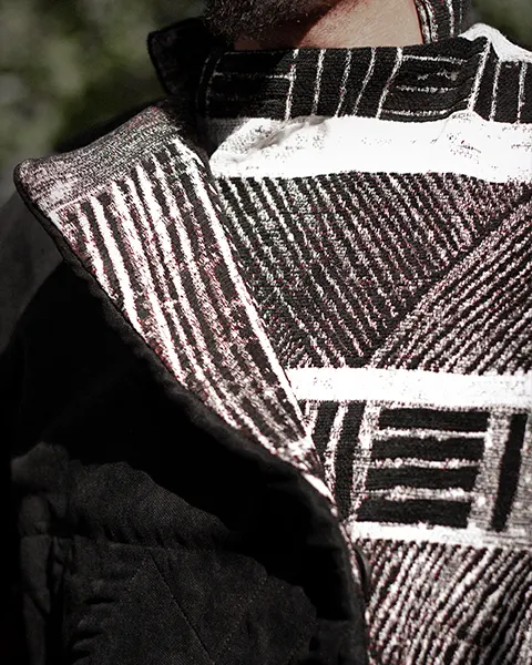 Editorial slide from Woven Stories — Darí Textil 2026 by Darya Pronyushkina.