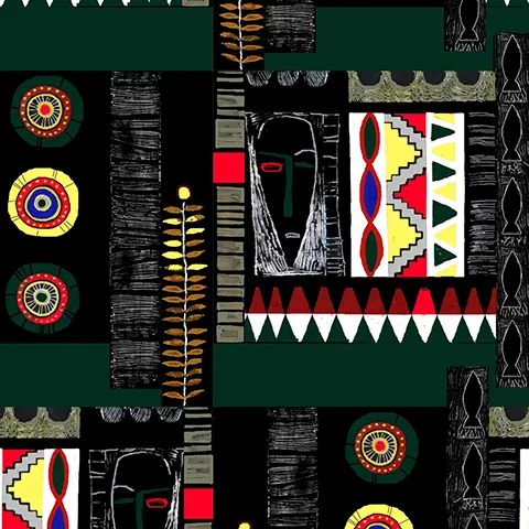 Editorial slide from Woven Stories — Darí Textil 2026 by Darya Pronyushkina.