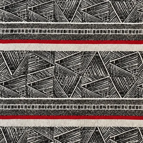 Editorial slide from Woven Stories — Darí Textil 2026 by Darya Pronyushkina.