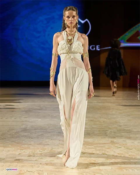 Editorial detail from Eva Minge's The Seven Contemporary Sins Couture Autumn/Winter 2026–2027 collection.