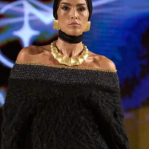 Look N°20 from Eva Minge's The Seven Contemporary Sins Couture Autumn/Winter 2026–2027 collection, presented during Paris Haute Couture Week.
