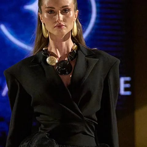 Look N°24 from Eva Minge's The Seven Contemporary Sins Couture Autumn/Winter 2026–2027 collection, presented during Paris Haute Couture Week.