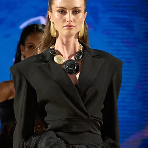 Look N°35 from Eva Minge's The Seven Contemporary Sins Couture Autumn/Winter 2026–2027 collection, presented during Paris Haute Couture Week.
