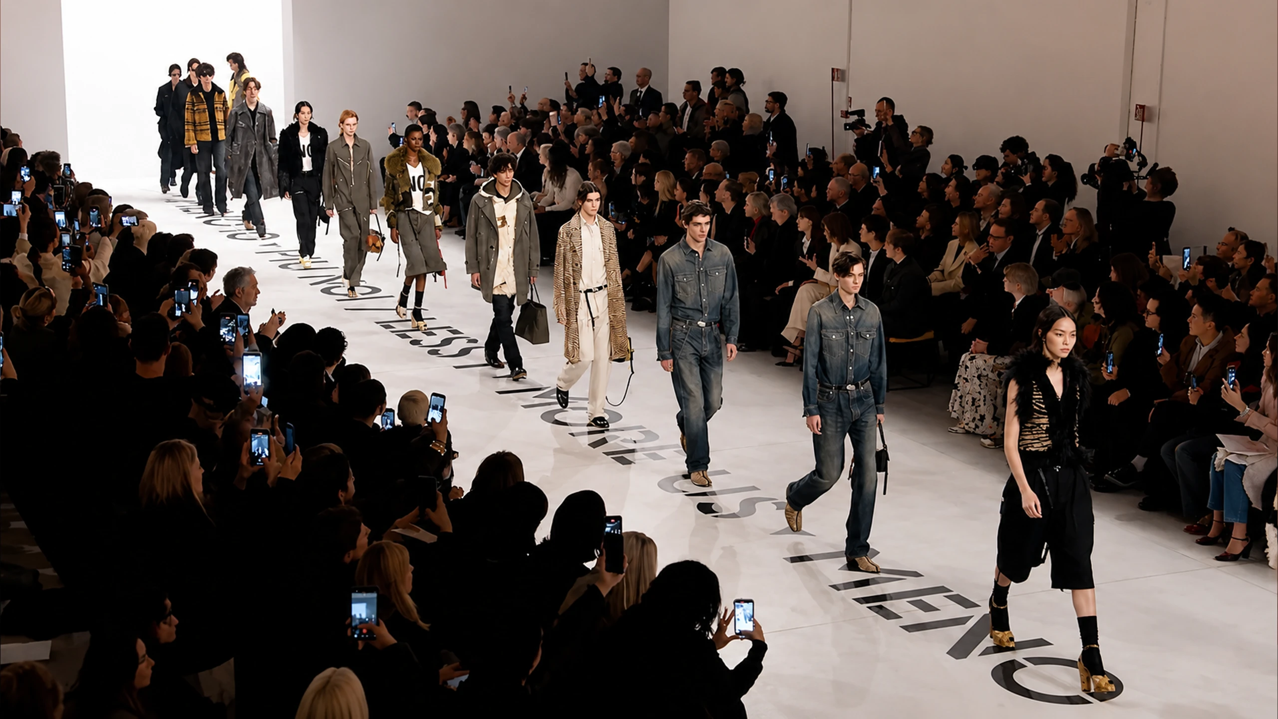 Maria Grazia Chiuri's Fendi Autumn/Winter 2026-2027 runway in Rome