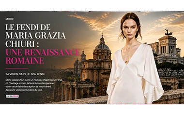 FENDI DE MARIA GRAZIA CHIURI : UNE RENAISSANCE ROMAINE