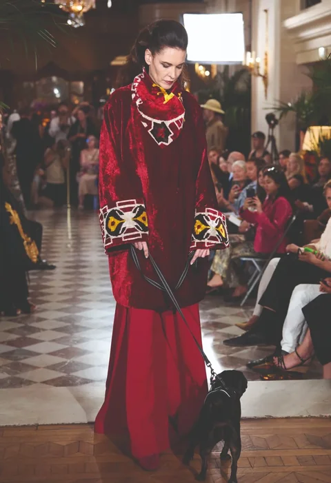 Franck Sorbier — Le Parfum des Globe Trotteuses — Haute Couture Winter 2026–2027 — Look N°22