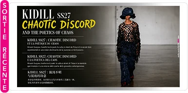 KIDILL SS27 : DISCORDE CHAOTIQUE ET LA POÉTIQUE DU CHAOS