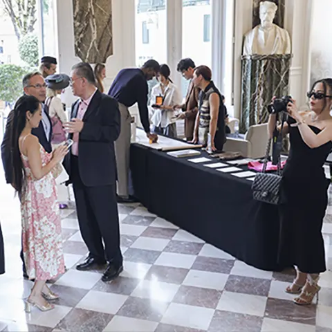 EXPOSITION N°18 from Perspectives Croisées SS27, presented by MoDesign at Hôtel Le Marois during Paris Fashion Week.