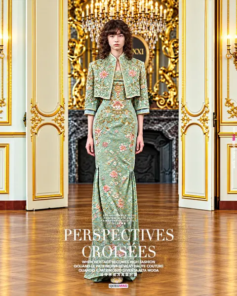French couture construction by Ateliers Alix at Perspectives Croisées SS27.