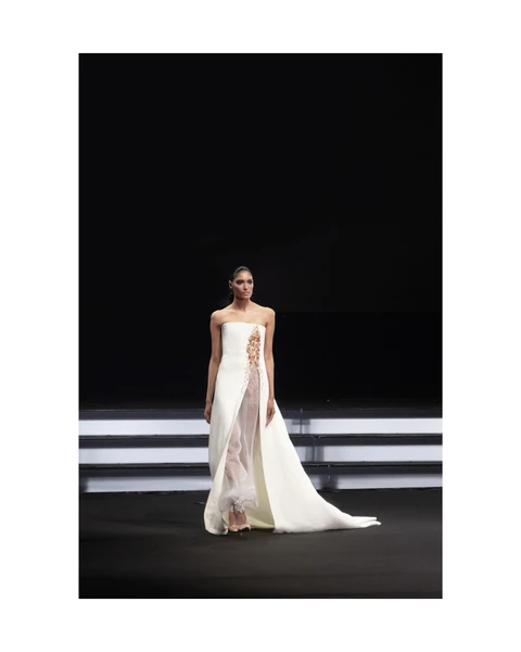 Look N°9 from the STÉPHANE ROLLAND Haute Couture Fall/Winter 2026–2027 collection.