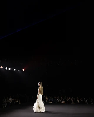 Look N°10 from the STÉPHANE ROLLAND Haute Couture Fall/Winter 2026–2027 collection during Paris Haute Couture Week.