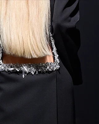Look N°22 from the STÉPHANE ROLLAND Haute Couture Fall/Winter 2026–2027 collection during Paris Haute Couture Week.