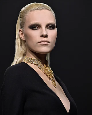 Look N°25 from the STÉPHANE ROLLAND Haute Couture Fall/Winter 2026–2027 collection during Paris Haute Couture Week.