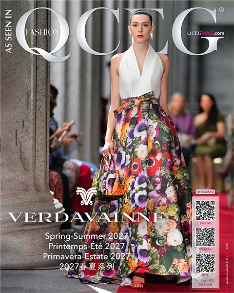 Finale look from VERDAVAINNE Spring/Summer 2027 — Cyril Verdavainne, New York Fashion Week.