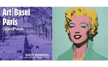 LIVING ARTS — ANDY WARHOL AT ART BASEL PARIS, GRAND PALAIS