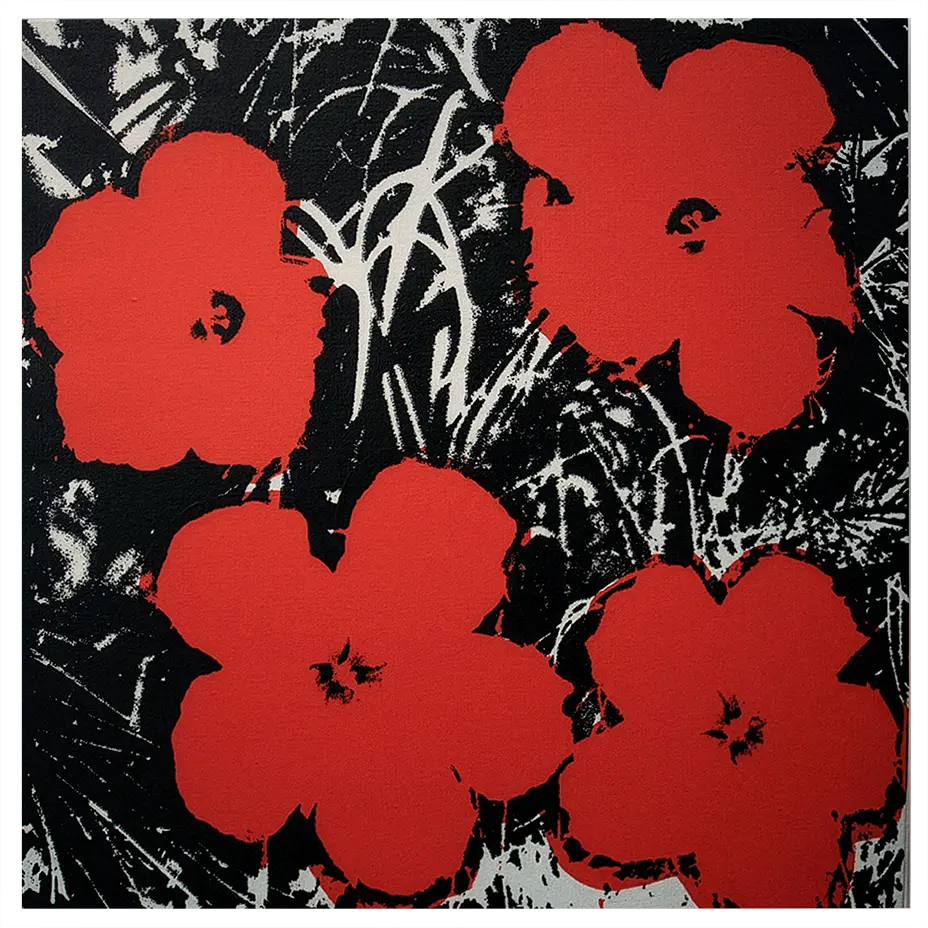N°4 - Andy Warhol - Flowers 1978