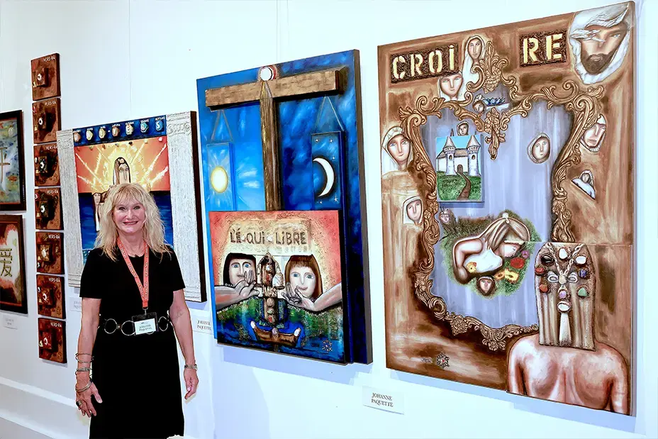 N°1 TRADUIRE LE DIVIN : L’ART VISIONNAIRE DE JOHANNE PAQUETTE