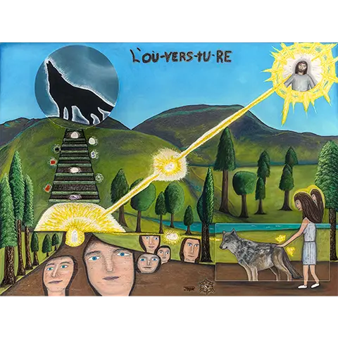 N°14  L’ART VISIONNAIRE DE JOHANNE PAQUETTE