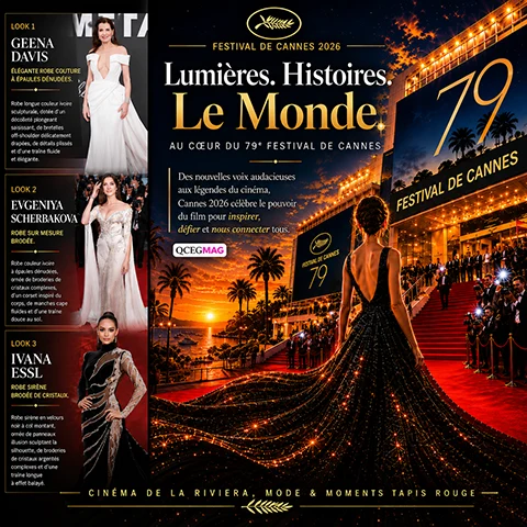 CANNES 2026 - CINÉMA, MODE & MOMENTS TAPIS ROUGE DE LA RIVIERA