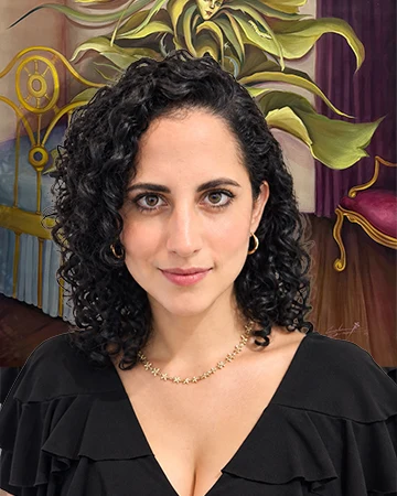 Portrait of Carolina Pavia, Mexican surrealist painter