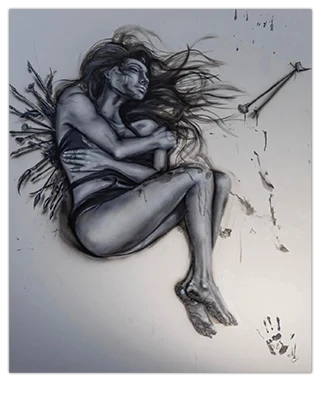 N°3 Painting by Ekaterina Cherkasova