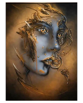 N°4 Painting by Ekaterina Cherkasova
