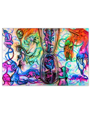 N°10 Painting by Ekaterina Cherkasova