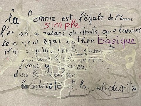Editorial slide from An Invitation to L’Esprit d’Escalier — Galerie L’Esprit d’Escalier, Paris.