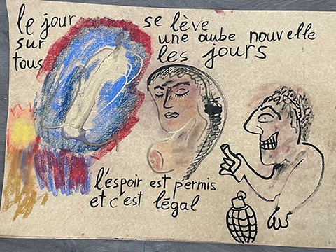 Editorial slide from An Invitation to L’Esprit d’Escalier — Galerie L’Esprit d’Escalier, Paris.