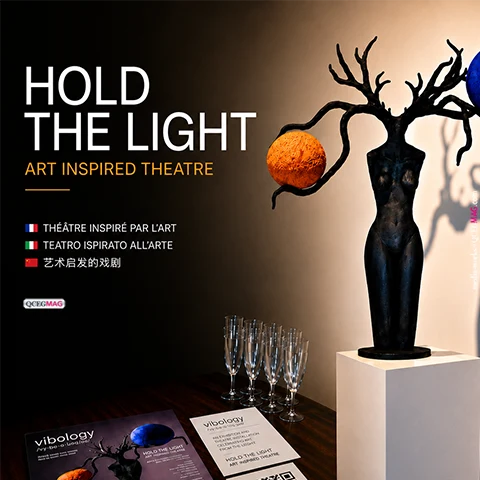 HOLD THE LIGHT — Mira Awad's immersive London performance exploring identity, memory and human connection through theatre, movement and visual art.