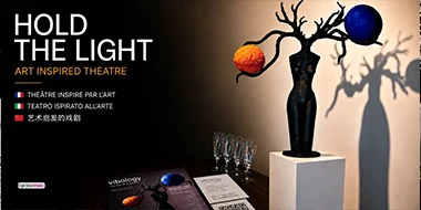 HOLD THE LIGHT — Une performance artistique immersive à Londres