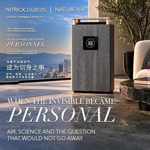 When the Invisible Became Personal — Patrick Dubois of Natur Air. QCEG MAG meets Patrick Dubois, founder and president of Natur Air — on Covid-19, the science of air, measurable evidence and why the unseen deserves our attention.