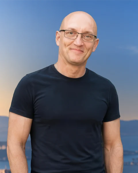 Portrait of Patrick Dubois, founder and president of Natur Air