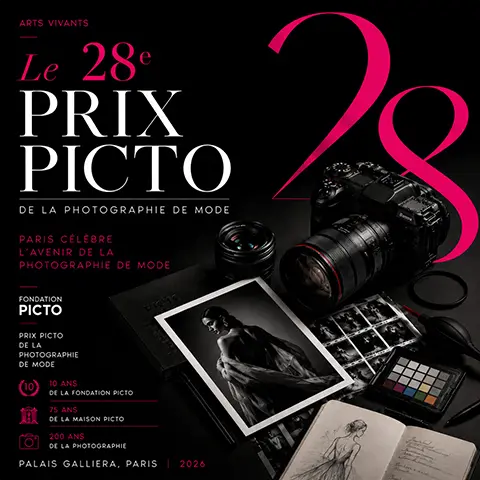 28e Prix PICTO de la Photographie de Mode au Palais Galliera à Paris, célébrant les talents émergents, les visionnaires de l’image et l’avenir de la photographie de mode contemporaine.