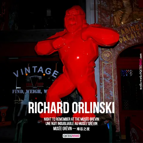 Richard Orlinski au Musée Grévin — Une nuit inoubliable