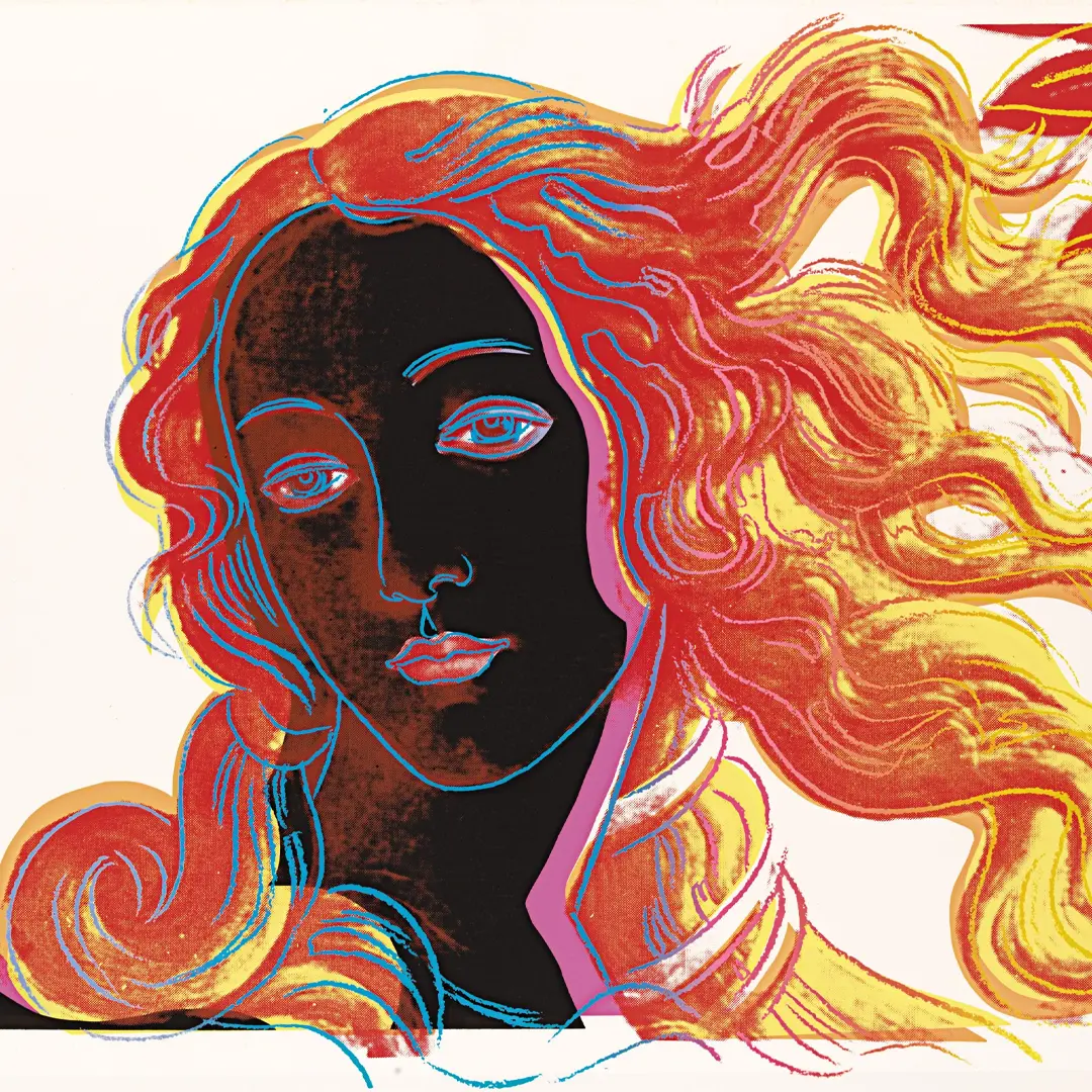 Andy Warhol in The Birth of Venus