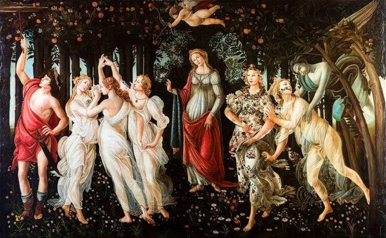 Primavera by BOTTICELLI