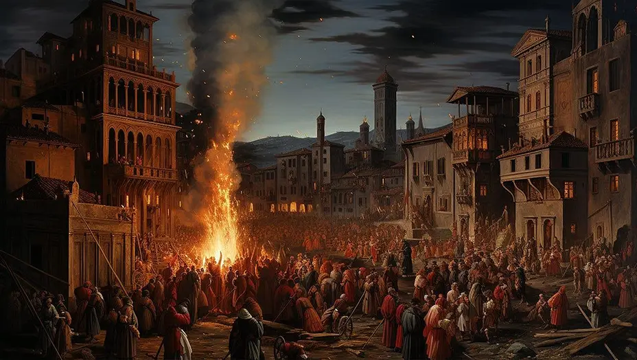 The Bonfire of the Vanities Florence 1497