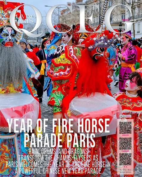 WHEN THE FIRE HORSE<br>TOOK OVER THE CHAMPS-ÉLYSÉES
