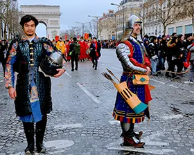 No. 21 — 当火马年庆典席卷香榭丽舍大街