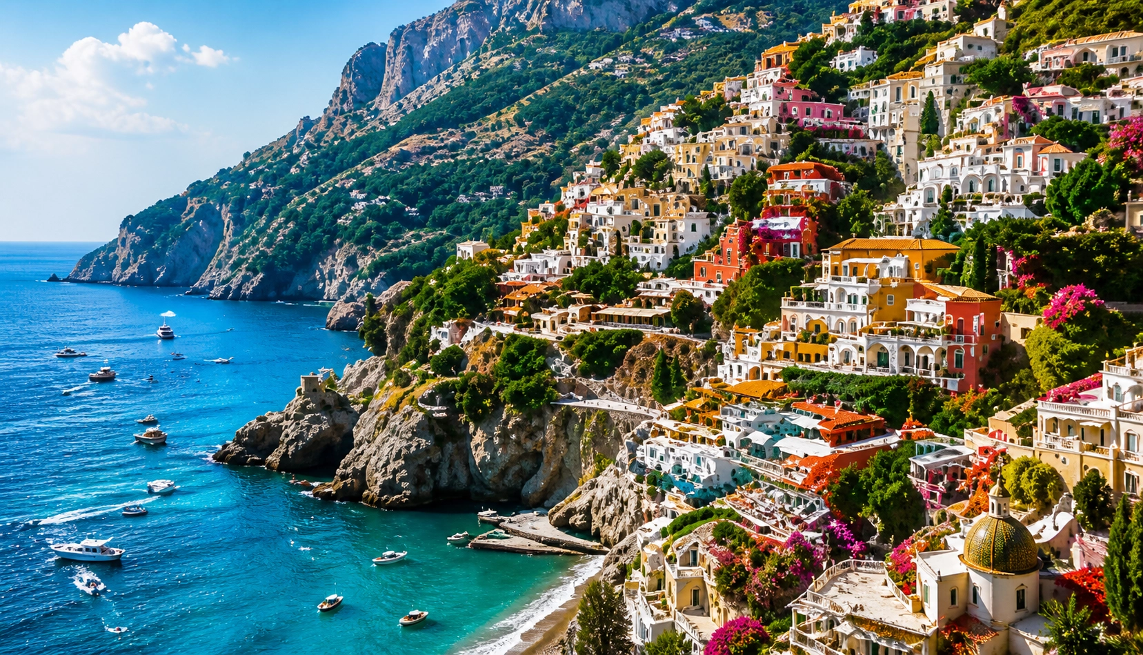 Positano Coastline